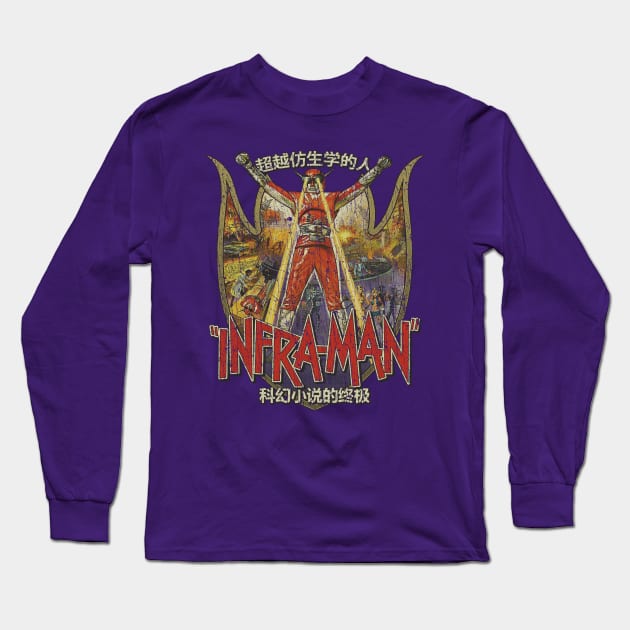 The Super Inframan 1975 Long Sleeve T-Shirt by JCD666